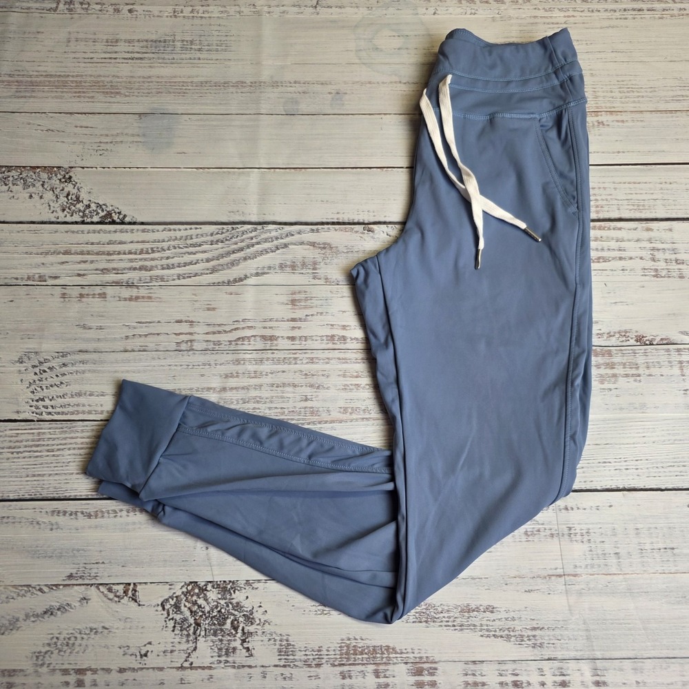 Halara Women's Softlyzero High‎ Waisted Joggers Light Blue Size Medium Pockets